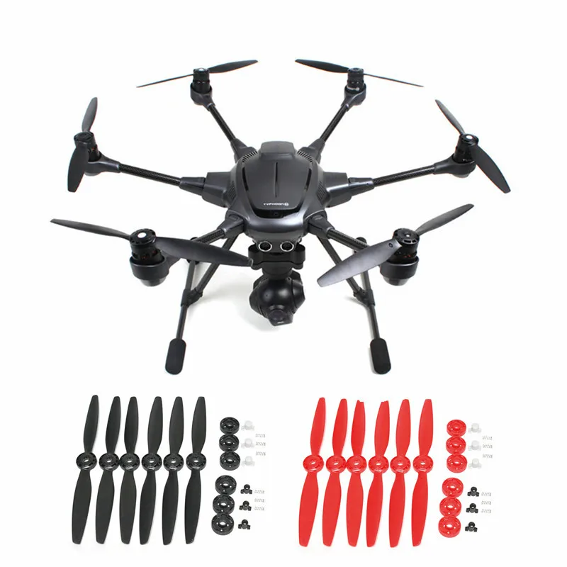 6Pcs Yuneec Typhoon H480 A Sgancio Rapido Elica Di Un B Lame Con Oggetti Di Scena Sede Di Montaggio Per Typhoon H Hexacopter Fpv Drone