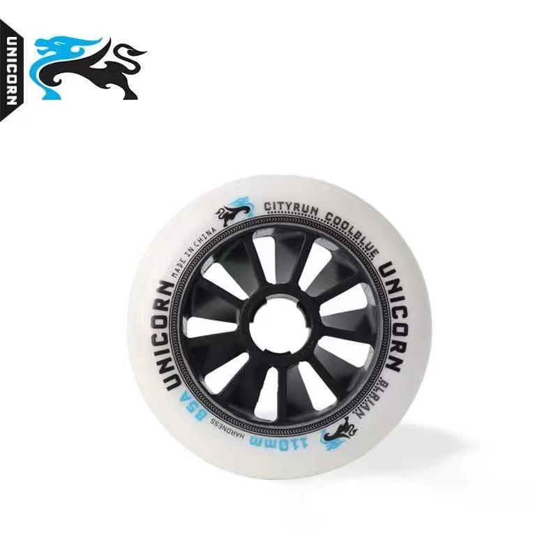 [Caldo!] 8 Pz/Lotto Powerslide Ps Infinity Inline Velocità Pattini 85A Ruota, 110Mm 100Mm 90Mm Tutto Nero Per Le Scarpe Da Pattinaggio