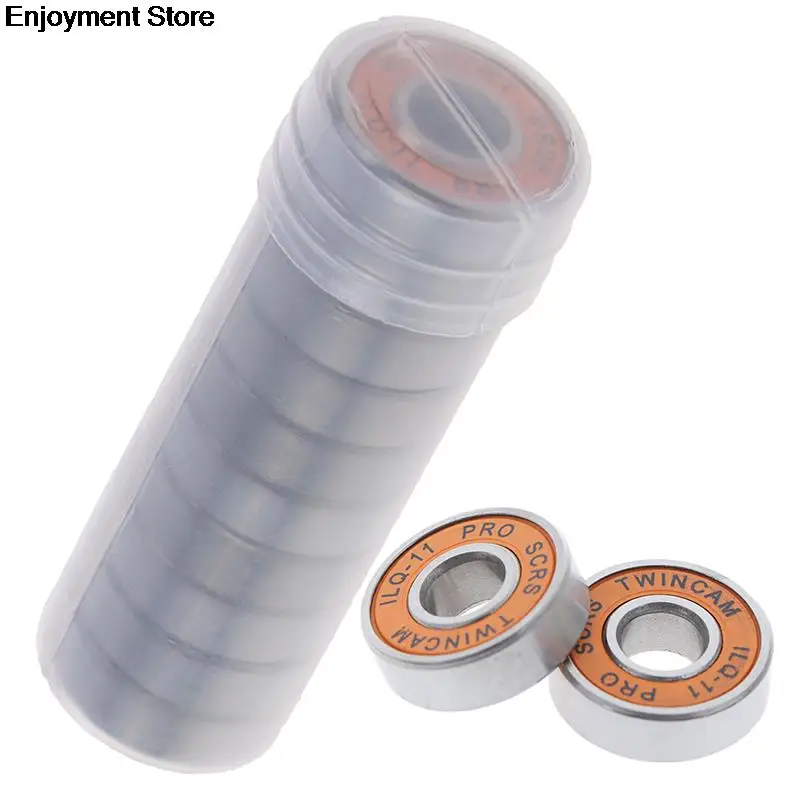 Caldo! 10 Pz Ilq-11 Skate Scooter Nessun Rumore Olio Lubrificato Liscio Skate Scooter Cuscinetto Longboard Velocità Inline Skate Cuscinetto Ruota