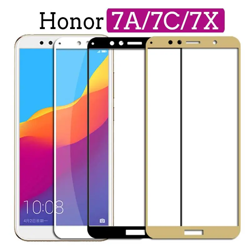 Protezione In Vetro Temperato Per Per Huawei Honor 7A Pro 7X 7C Honor 7A Honor 7C Hono 7 Un C X A7 C7 X7 Dello Schermo Di Vetro Della Pellicola Della 
