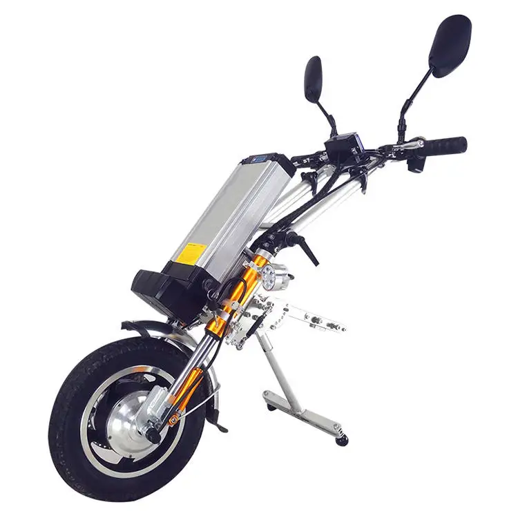 Potente Handbike Sicuro Per Disabili Attacco Per Sedia A Rotelle Elettrica Handcycle Attacco Per Sedia A Rotelle Handcycle Elettrico
