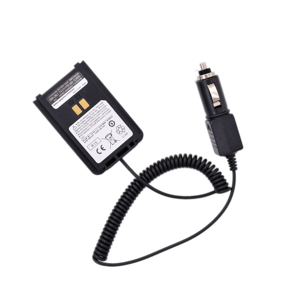 Sbr28 Adattatore Per L'Eliminazione Della Batteria Dc 12V 24V Per Yaesu Ft4X 4Xr Sbr-28 Ham Radio Power Supply Accessori Cavo Per Caricabatterie Per A