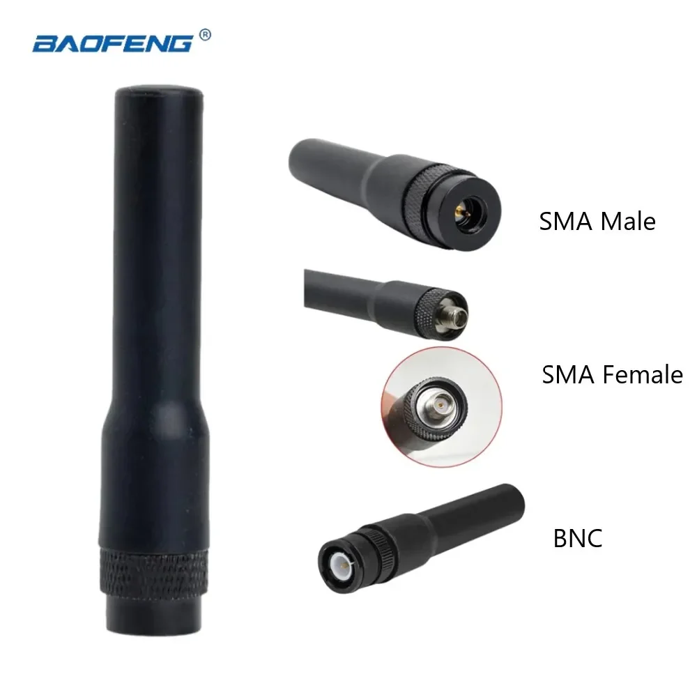 Nuovo Sf-20 Sf20 Dual Band Vhf Uhf Soft Antenna Sma Maschio/Femmina/Bnc Plug Per Baofeng Kenwood Vertex Wilson Yaesu Tyt Hyt Radio