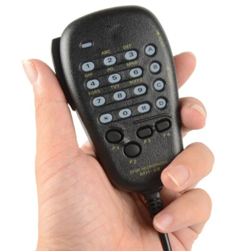 Mh-48 Mh-48A6J Microfono Dtmf Per Ricetrasmettitore Yaesu Ftm-400Dr/Xdr Ftm-7250D Ft-2980R Ftm-3207D Ft-8900R Ft-7900R Radio Mobili