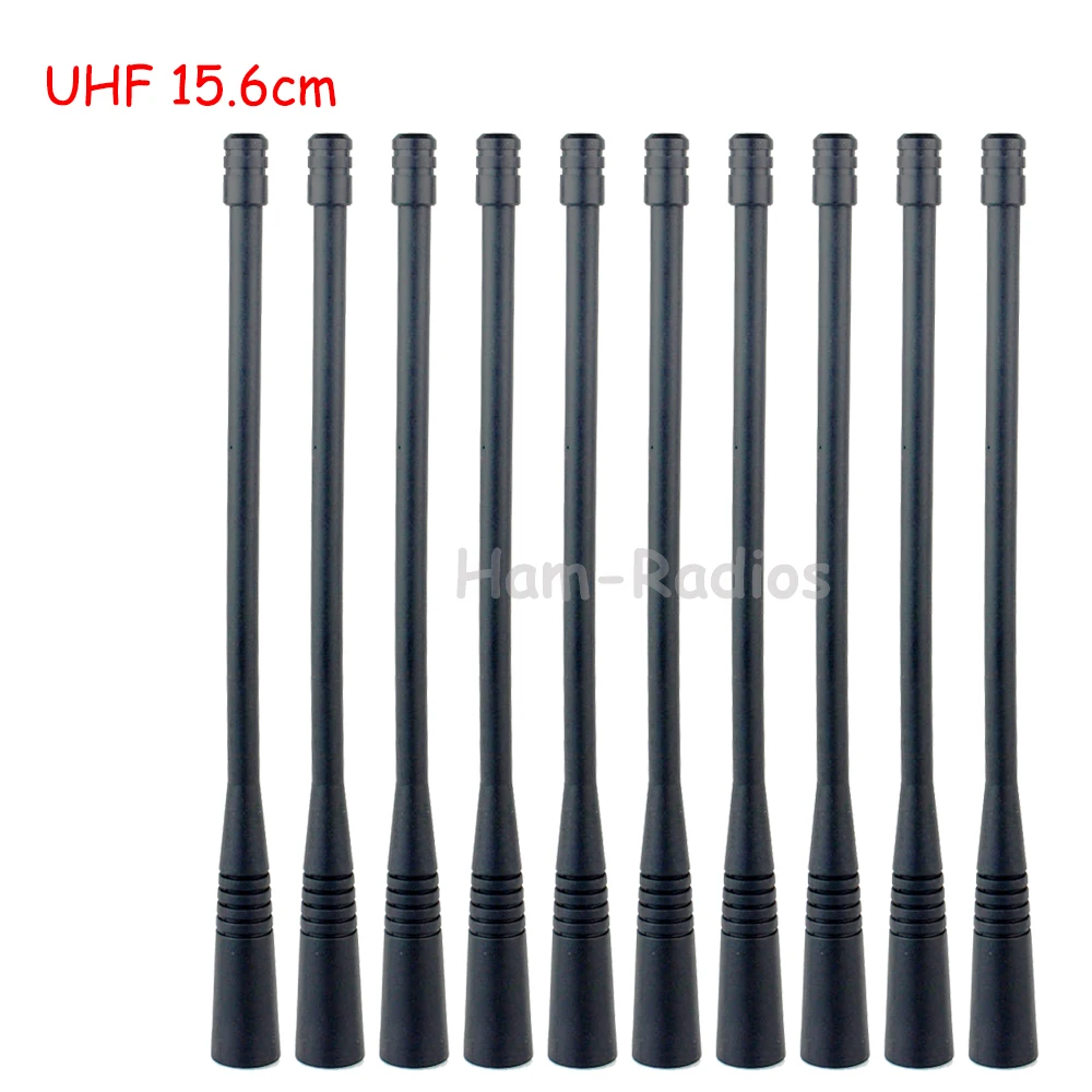 10Pcs Uhf 400-470Mhz Antenna Maschio Per Yaesu/Vertex Vx-180 Walkie-Talkie Antenna Radio Bidirezionale