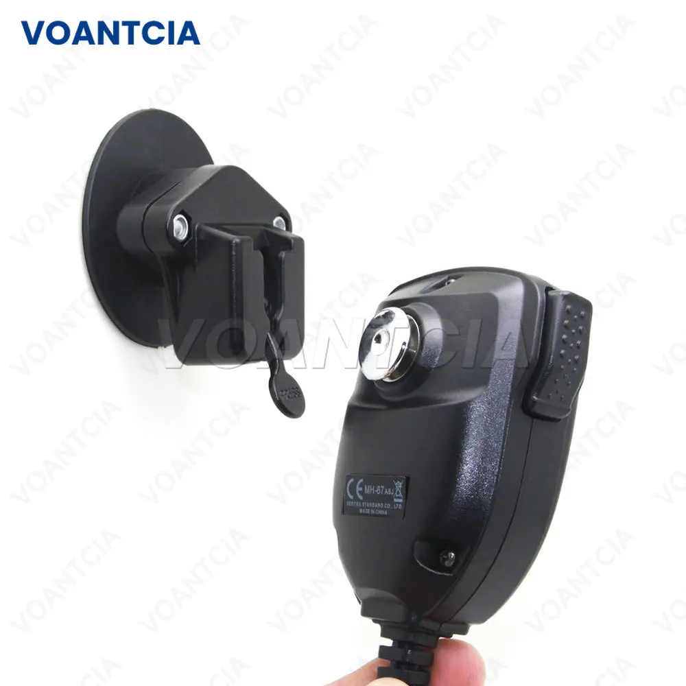 5Pcs Hand Speaker Microfono Mout Gancio Gancio Per Yaesu Ft-7900R,Ft-8900R,Ft-1907R 100Dr Walkie Talkie Radio Mobile