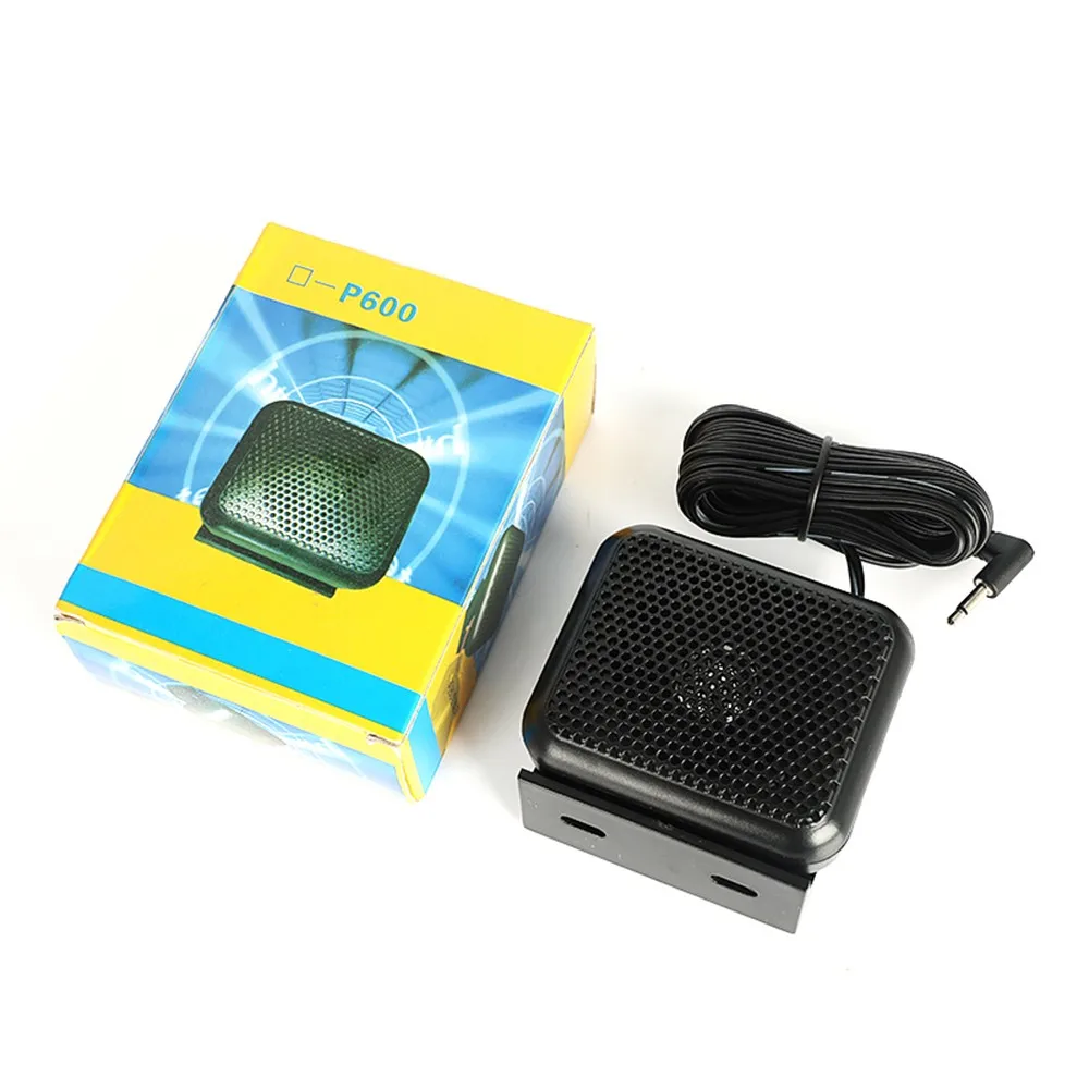 Altoparlante Esterno Per Autoradio P600 Da 3.5Mm Per Radio Mobile Yaesu Icom Kenwood Tm481A