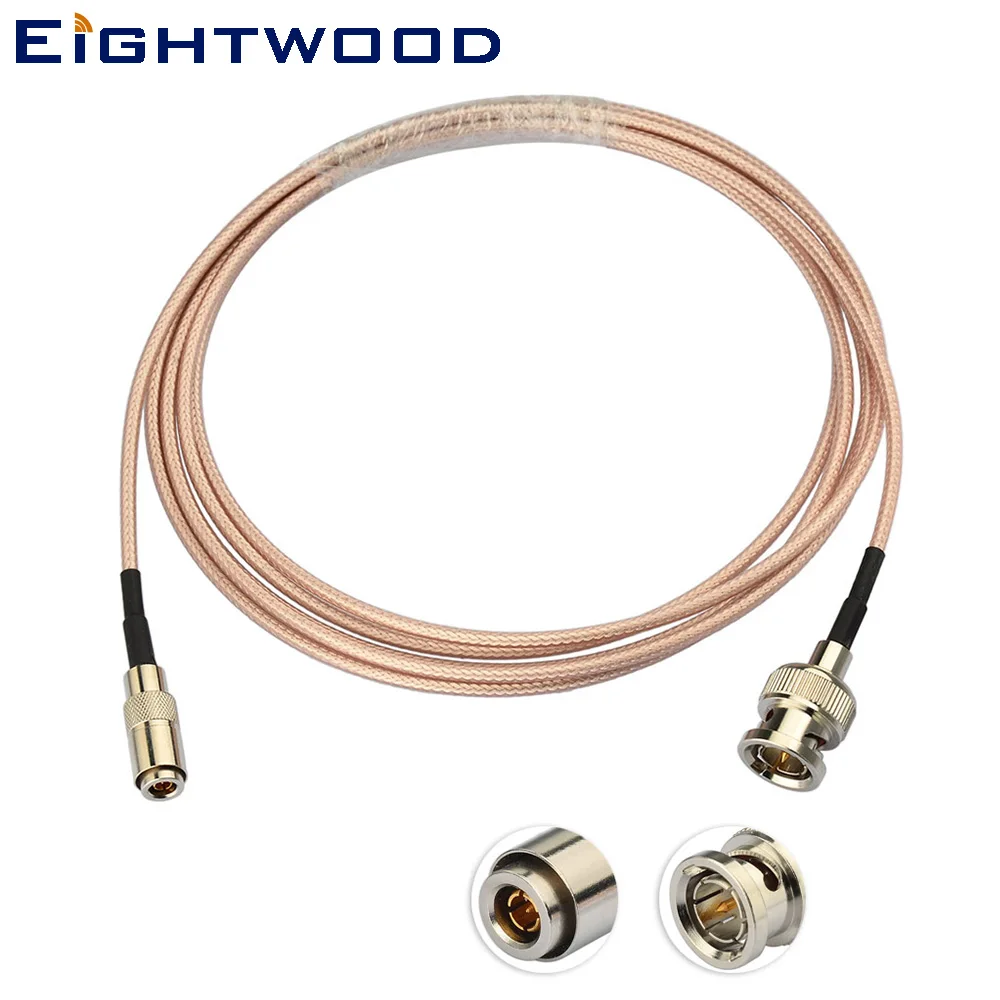 Cavo Ightwood 3G Hd Sdi Per Video Assist Blackmagic Camera 4K Con Bnc Maschio A Din 1.0/2.3 Adattatore Connettore Maschio Cavo Rg179