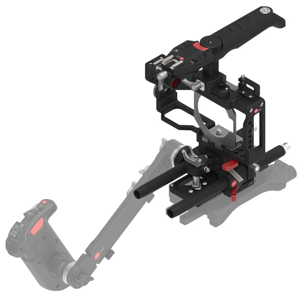 Jtz Dp30 Cage Baseplate Rig Top Handle Per Bmpcc Blackmagic Pocket Cinema Camera