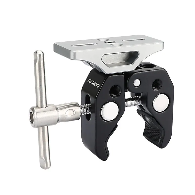 Camvate Super Crab Clamp Extension Support Per Blackmagic Micro Signal Converter Adapter Hdmi A Sdi 3G Per Fotocamera Digitale Dvr