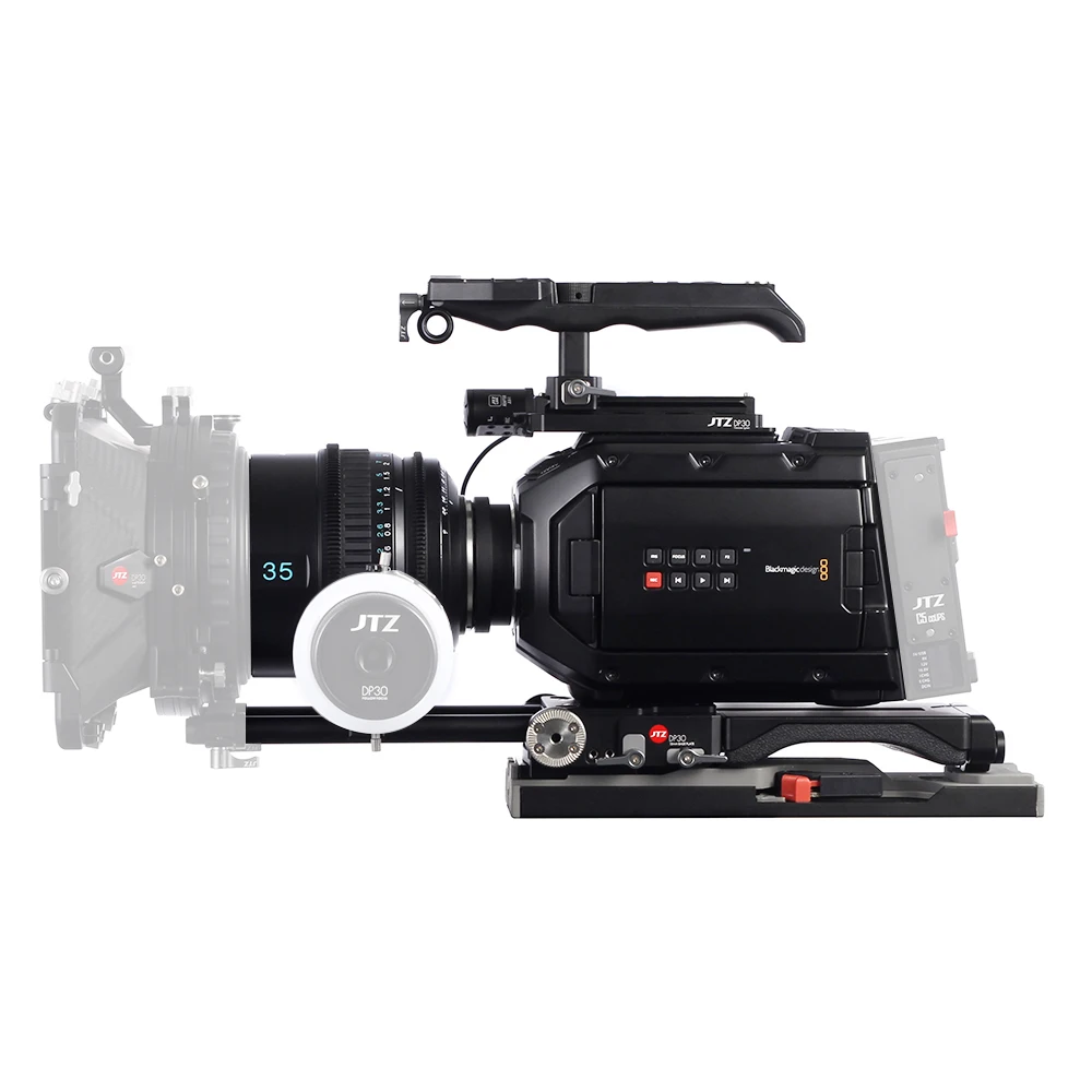 Jtz Dp30 Baseplate Rig Per Blackmagic Camera Cage Ef Ursa Mini 4 K 4.6 K Pl Cinema