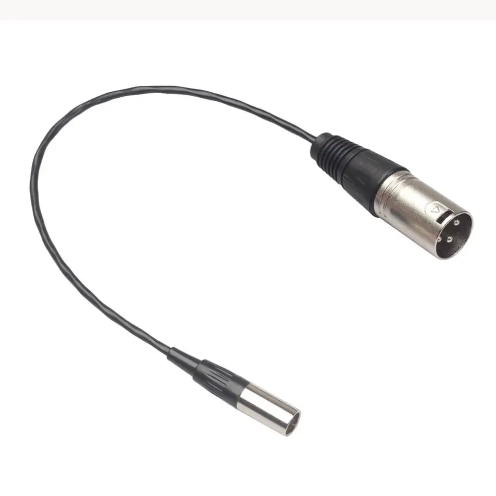 Mini Xlr 3 Pin Maschio A 3 Pin Cavo Video Femmina Per Blackmagic Pocket Cinema 4K Camera Audio Line