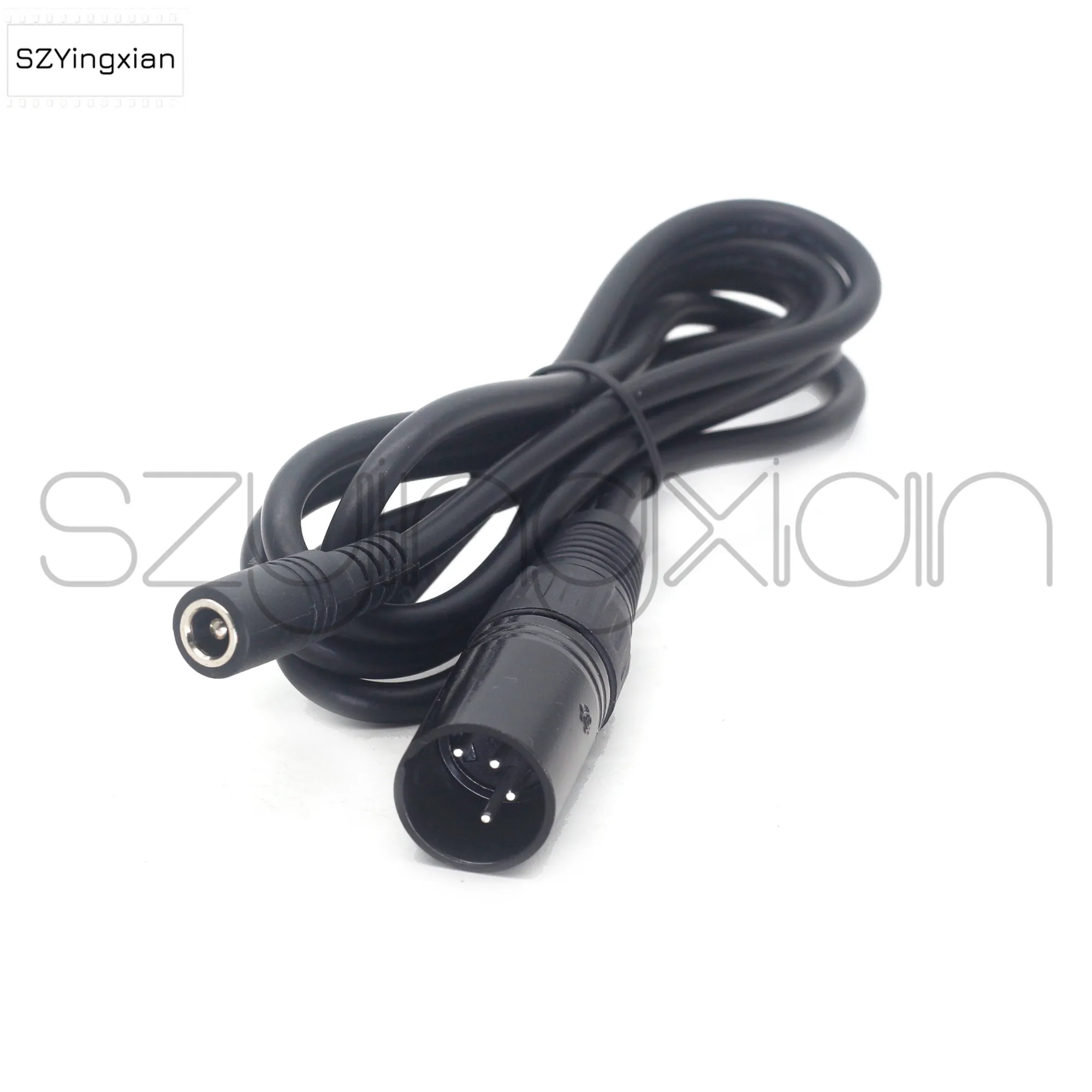 Dc2.1/2.5 Filettatura Interna A Xlr Filettatura Esterna A 4 Pin, Applicabile A Blackmagic Ursa Mini Pro 4.6K Cavo Di Conversione Dell'Alimentazione De
