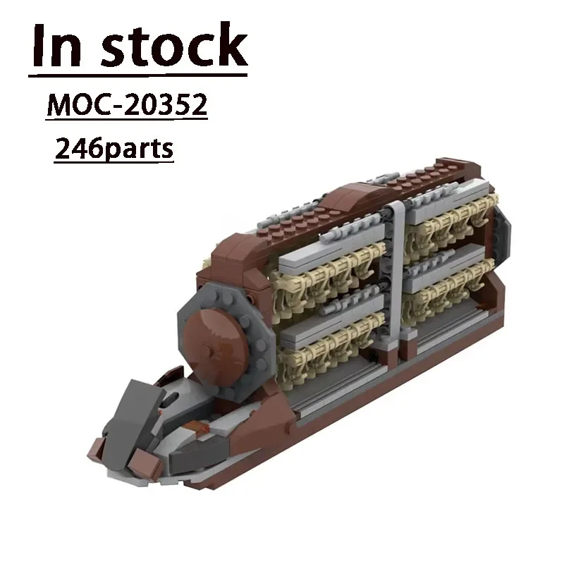 Moc 20352 Serie Di Spazi Esternirobot Slicopter Attack Aircraft Building Blocks Model Building Block Parts Kids Braingames Diy Toygifts
