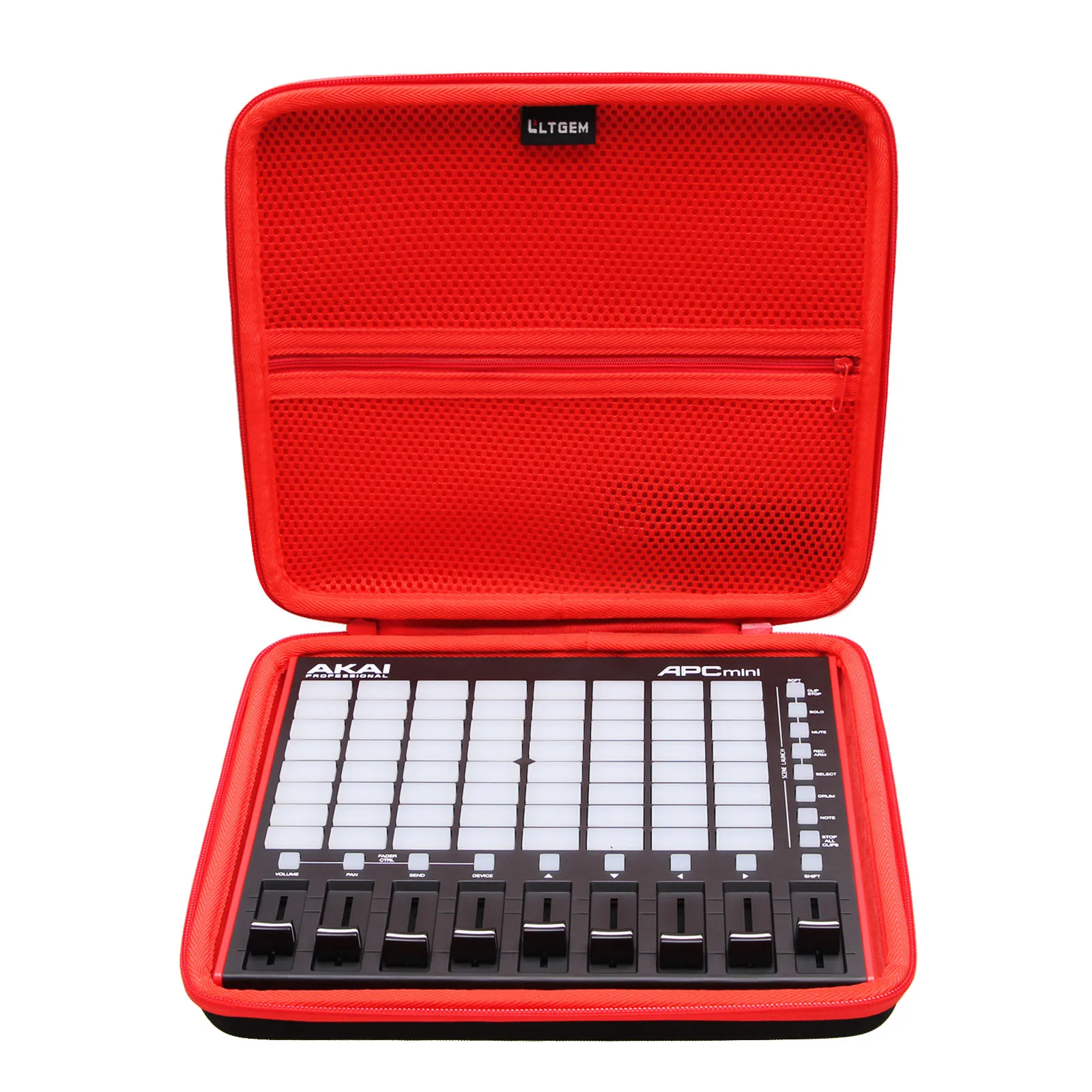 Custodia Rigida Ltgem Eva Per Akai Professional Apc Mini Mk2 Midi Pad Controller Custodia Protettiva Impermeabile Per Il Trasporto (Solo Custodia)