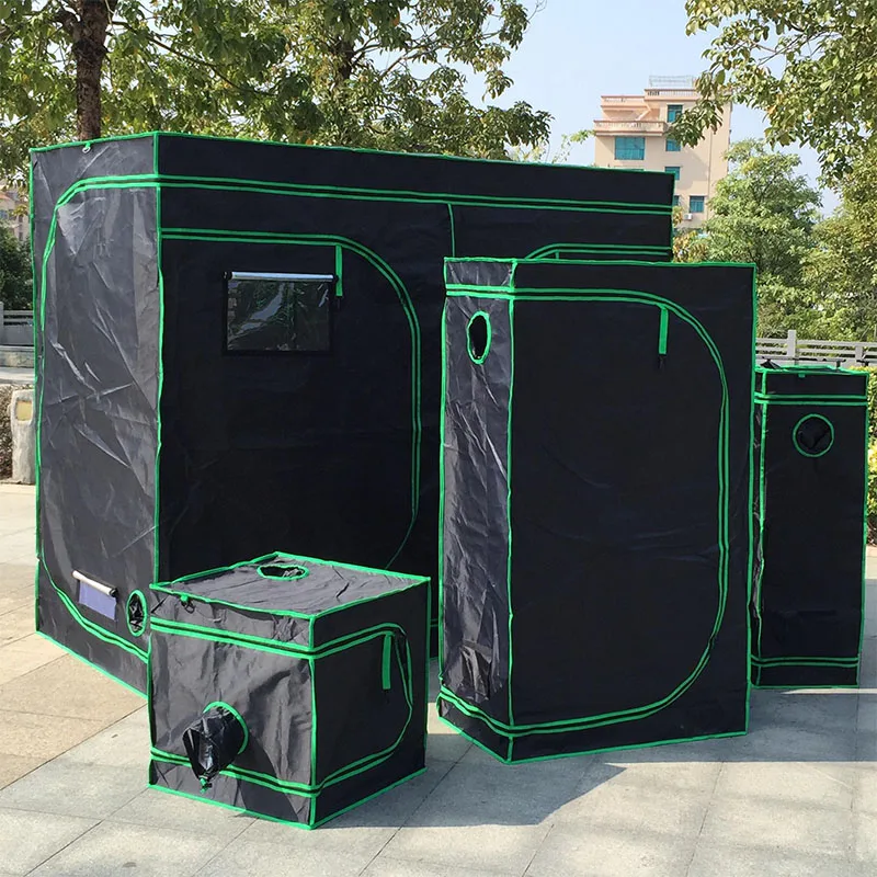 600D Grow Tent Growbox Indoor Hydroponics Plants Growing Tent Per Led Light Greenhouse Indoor Garden Seed Flower Plant Growing