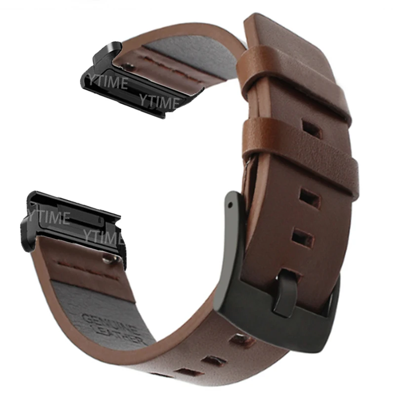 Per Garmin Instinct/Epix Gen 2 Bracciale 22Mm Cinturini In Pelle Per Garmin Approach S60/Marq Series Quick Easyfit Wristband