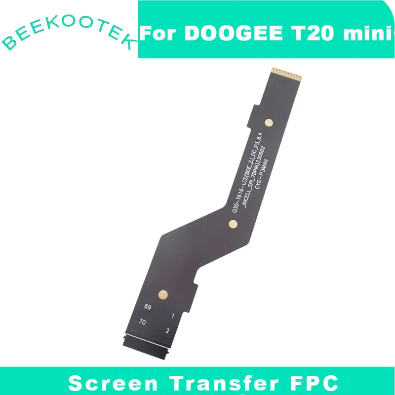 Nuovo Originale Doogee T20 Mini Screen Cable Transfer Flex Fpc Accessori Per Doogee T20 Mini Tablet