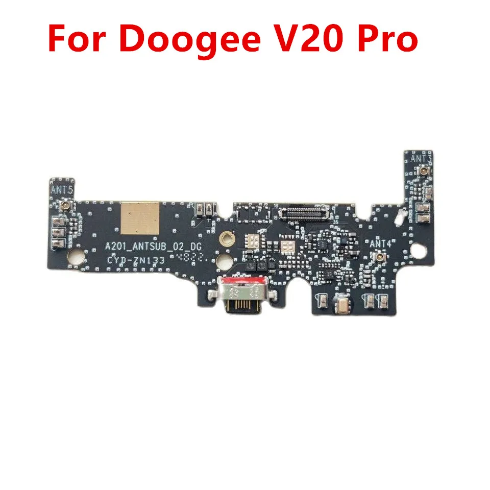 Nuovo Originale Per Doogee V20 Pro 6.43 Pollici Smart Cell Phone Usb Board Charging Dock Parts Board Plug Charger Port