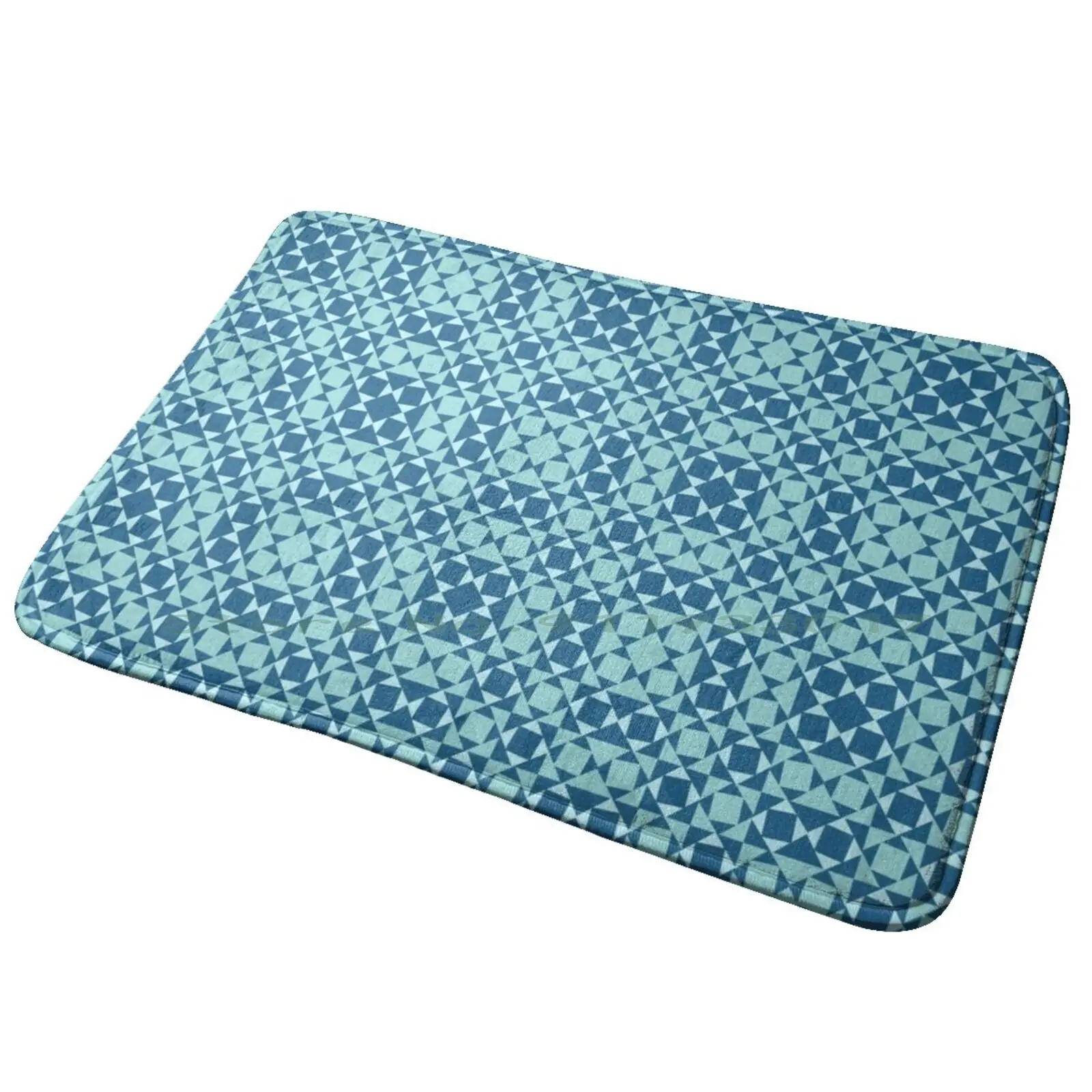 Light Blue Tile Art Entrance Door Mat Bath Mat Rug Michael Jackson M Jackson Michael Joe Jackson Singer Musician Michael Joseph