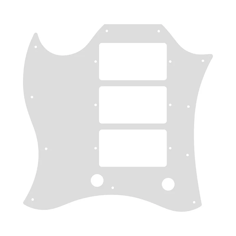 Fei Man Custom Guitar Parts For Gift, Sinistra Standard Sg, Full Face Guitar Pickguard Route Hhh Paf Humbuckers Scratch Plate