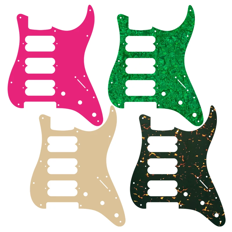 Per Fender Hhh Humbucker Strat Battipenna Per Chitarra Strat 11 Fori P-90 Battipenna Per Parafango Standard Americano E Messicano Strat