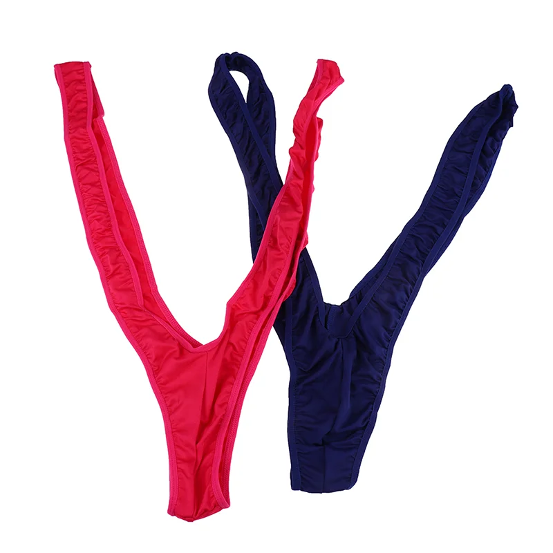 Costumi Da Bagno Slip Da Uomo Sexy Perizoma Perizoma Bikini Bottom Borat Intimo Intimo Da Uomo Intimo Monopezzo A Forma Di V