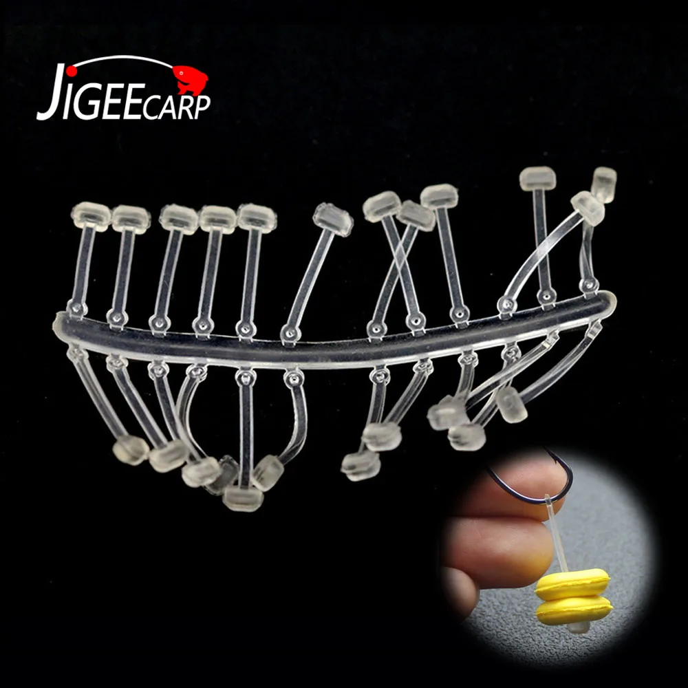 Jigeecarp 5 Carte Pesca Alla Carpa Boillie Stop Hair Rigs Stopper Pop Up Rig Boilie Inserti Accessori Per Attrezzatura Da Pesca
