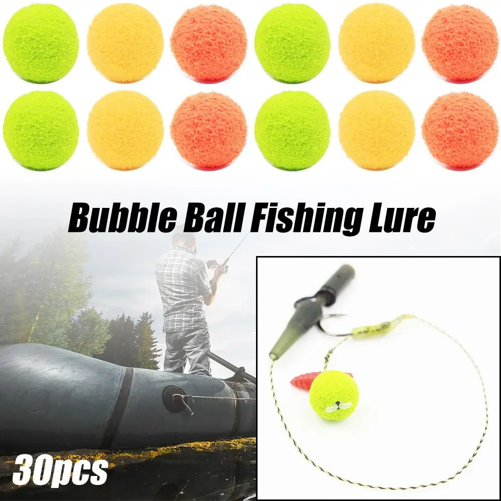 Hot Eva Ball Artificiale Carp Fishing Tackle Bubble Ball Carp Fishing Lure Pop Up Boilies Beads Fish Floating Bait
