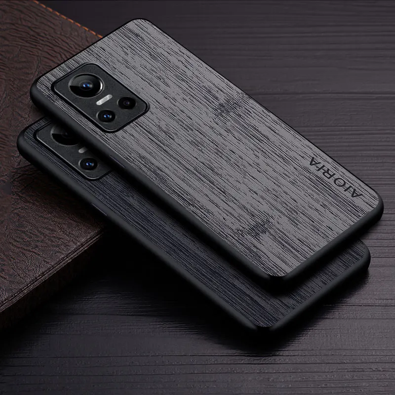 Custodia Per Oppo Realme Gt Neo 3 5G Funda Bamboo Wood Pattern Custodia In Pelle Per Telefono Coque Di Lusso Per Oppo Realme Gt Neo 3 Custodia Capa