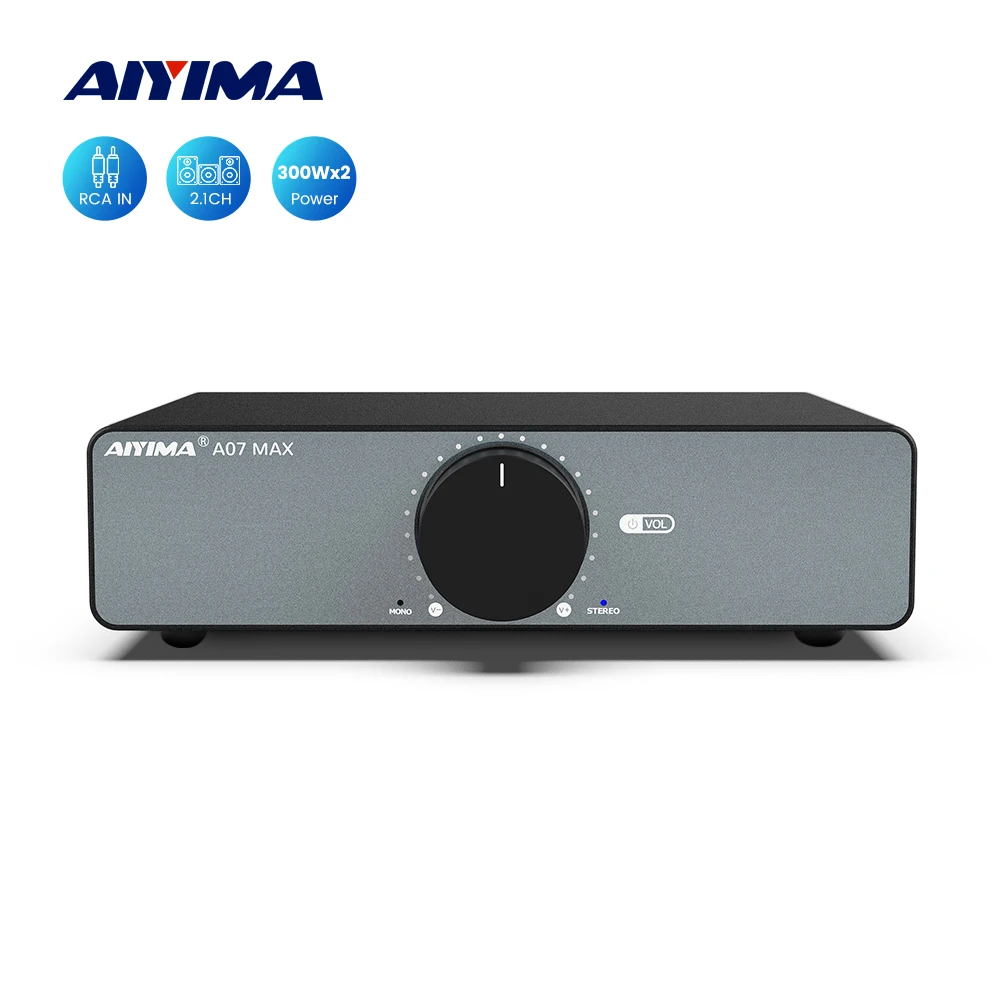 Aiyima Tpa3255 Amplificatore Audio Bluetooth Amplifica A07 A07 Pro A07 Max A08 Pro Amplificatore Audio 2.0 Stereo Home Power Amp 300 Wx2