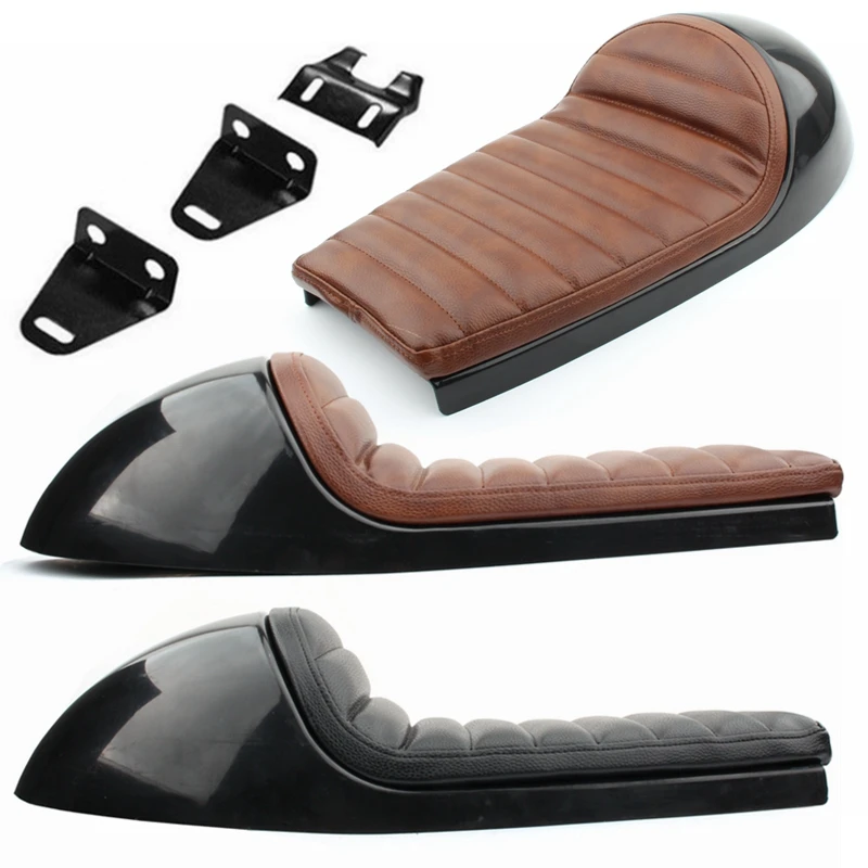 Cafe Racer Seat Retro Seat Pan Base Vintage Cushion Scrambler Sella Vintage Sedile Moto Per Bonneville Honda Bmw Triumph