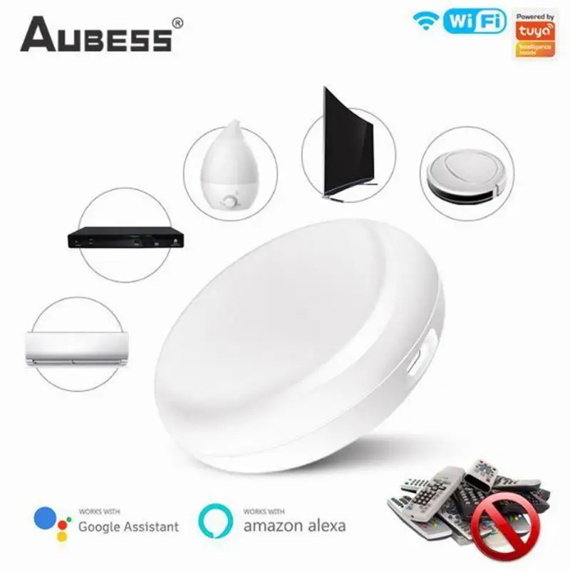 Wifi Tuya Smart Universal Ir Telecomando Controllo Vocale Per Tv Condizionatore D'Aria Tramite Alexa Google Home Smart Life