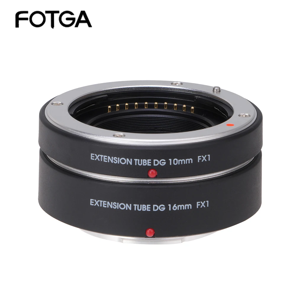Adattatore Per Tubo Di Prolunga Macro Af Dg 10 + 16Mm Per Fujifilm Fuji Xf Fx X X-T2 X-T1 X-A1 X-E2
