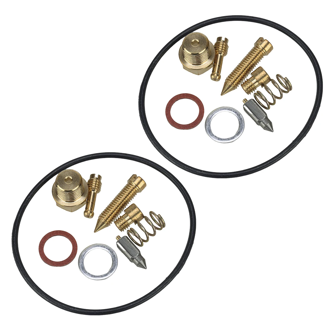 2 Set Kit Di Ricostruzione Carburatore Moto Adatto Per Yamaha Phazer Pz480 Se480 Ss480 Mountain Lite Venture Gt480 Tr480 Xl480 Nuovo