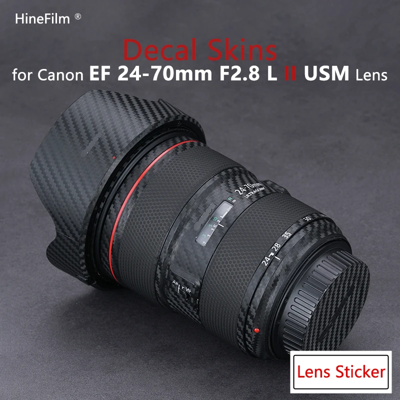 Per Canon2470 F2.8 Ii Lens Premium Decal Skin Per Canon Ef 24-70Mm F/2.8L Ii Usm Len Protector Film Ef24-70 F2.8 Ii Wrap Sticker