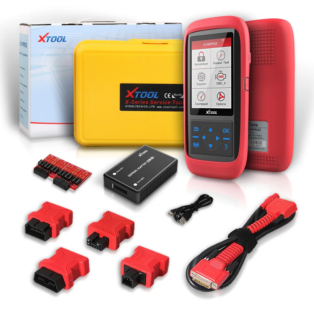 Programmatore Di Chiavi Automatico Xtool X100 Pro2 Con Adattatore Eeprom