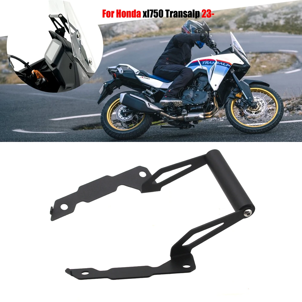 Accessori Moto Gps/Smart Phone Navigation Gps Plate Staffa Adapt Holder Per Honda Xl750 Transalp Xl 750 2023-