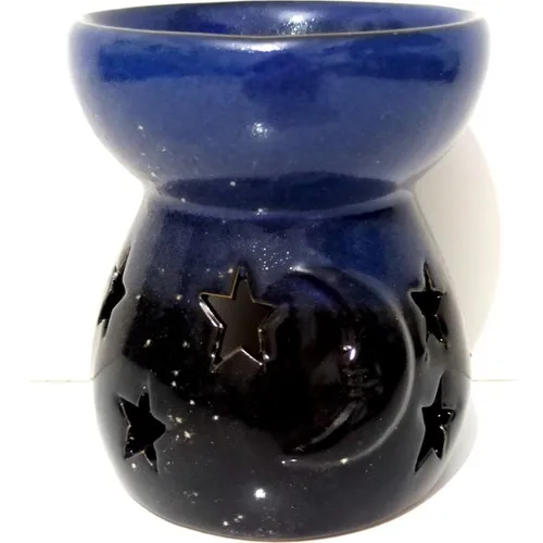 Mixperi Ceramic Moon Dedeli Evil Eye Tale Incensiere