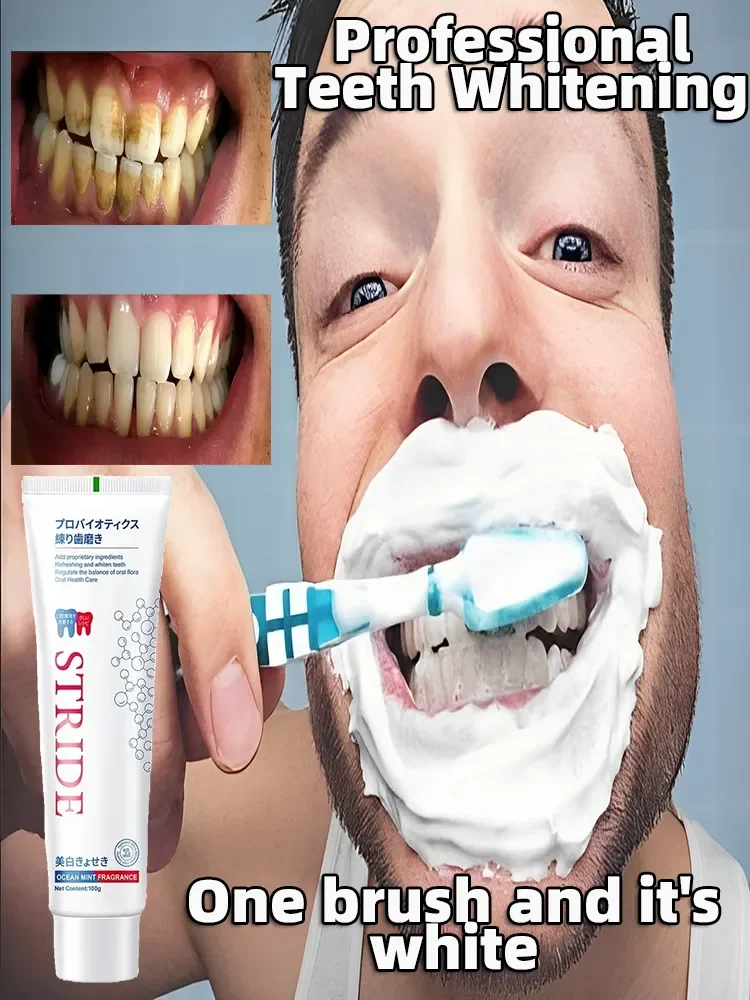 Dentifricio Sbiancante Rimozione Del Tartaro Dentale Schiarente Dei Denti Prevenzione Della Parodontite Rimozione Dell'Alitosi Cura Della Pulizia Dent