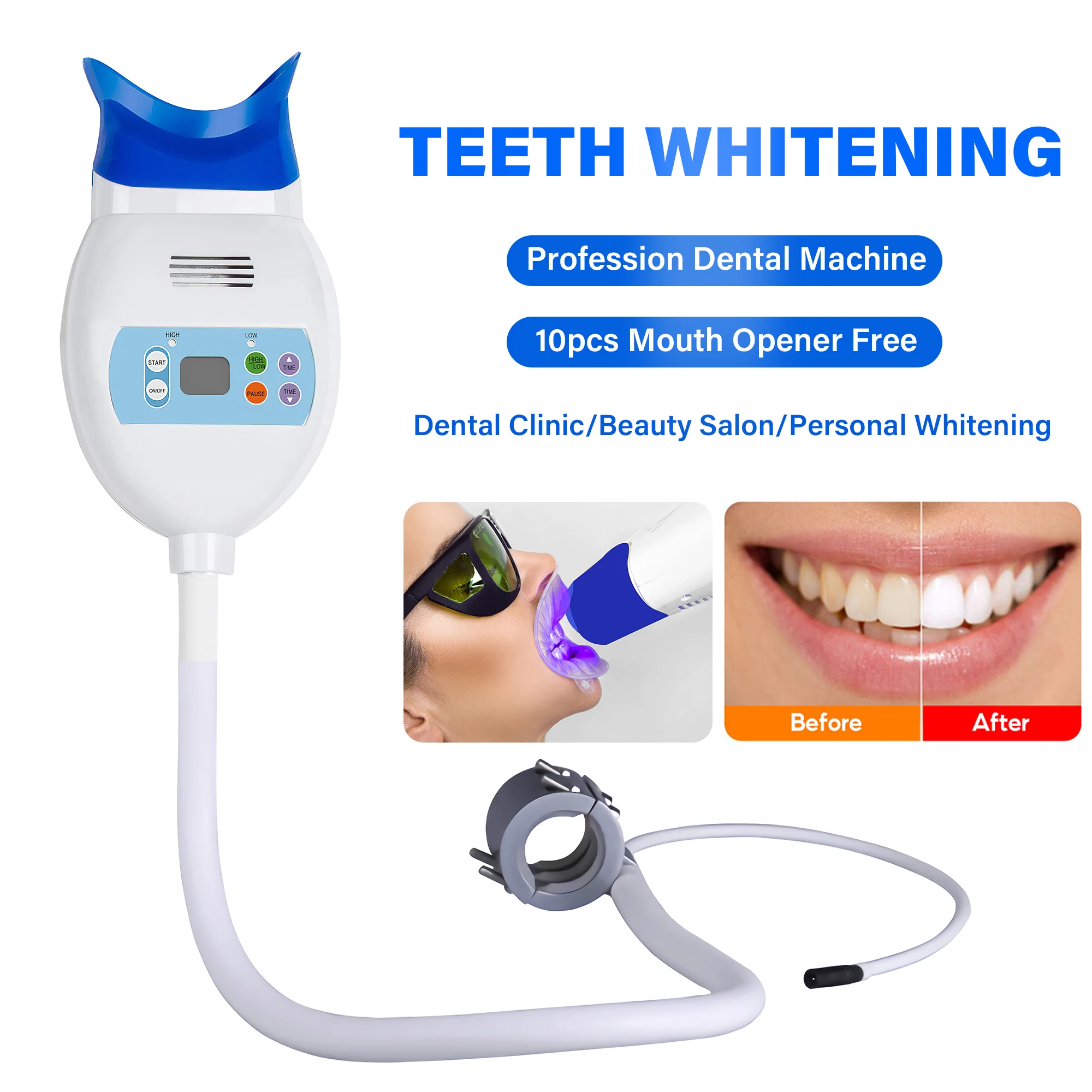Lampada Per Sbiancamento Dei Denti Da Scrivania Per Sbiancamento Dei Denti A Led A Luce Fredda Dentale