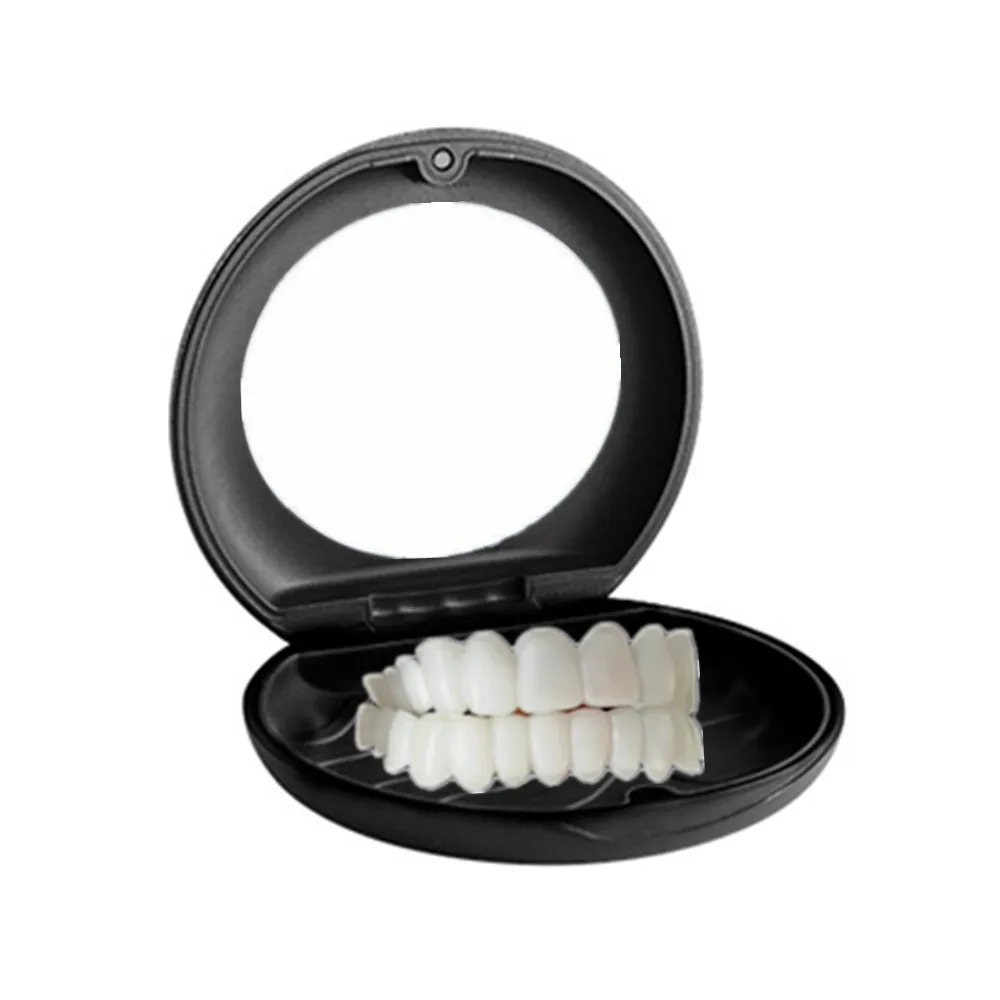 Gel Di Silicone Snap On Perfect Smile Igiene Dentale Superiore Inferiore Denti Finti Copertura Impiallacciature Protesi Bretelle Prodotti Sbiancanti S