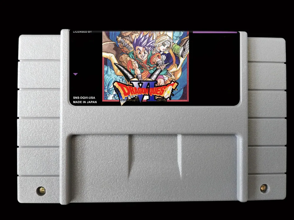 16Bit Giochi ** Dragon Quest 6 (Usa Versione!! Traduzione In Inglese!!)