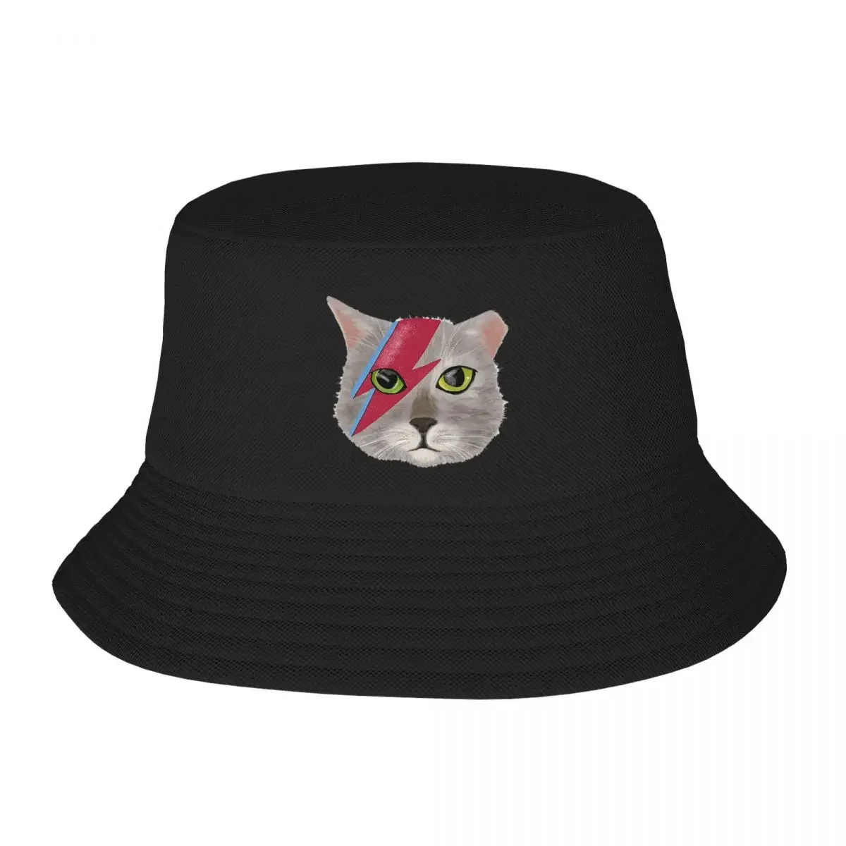 Ziggy Cat Bucket Hats Panama For Kids Bob Hats Hip Hop Fisherman Hats Summer Beach Fishing Berretti Unisex