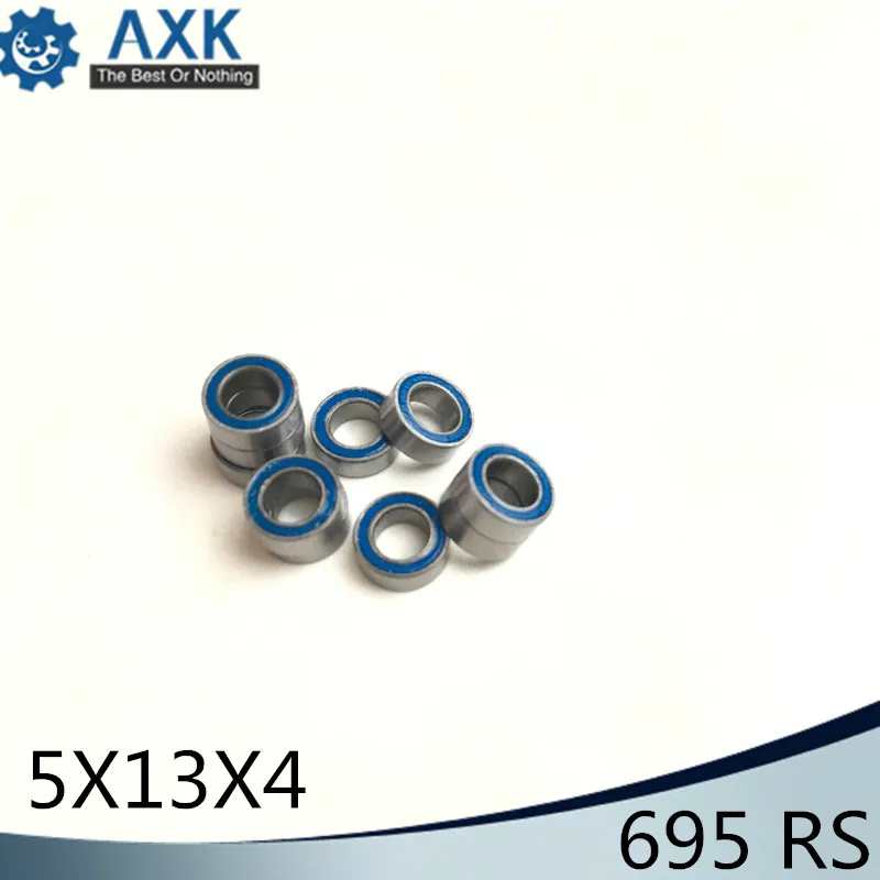 695Rs Cuscinetto 10 Pezzi 5X13X4Mm Abec-3 Hobby Elettrico Rc Auto Camion 695 Rs 2Rs Cuscinetti A Sfera 695-2Rs Blu Sigillato