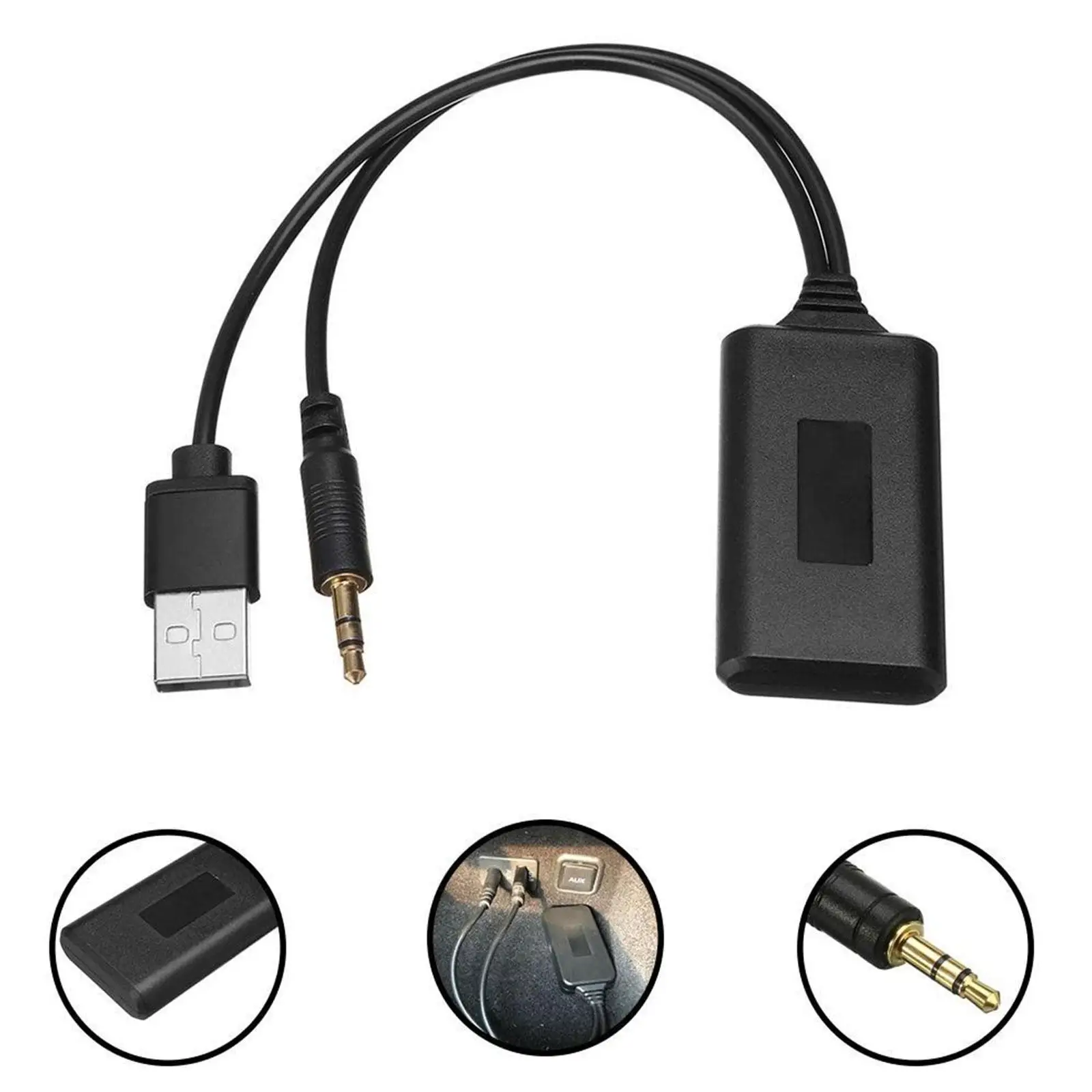 Per Bmw E90 E91 E92 E93 Auto Bluetooth Radio Aux Cavo Adattatore Pezzi Di Ricambio Bluetooth Radio Auto Auto