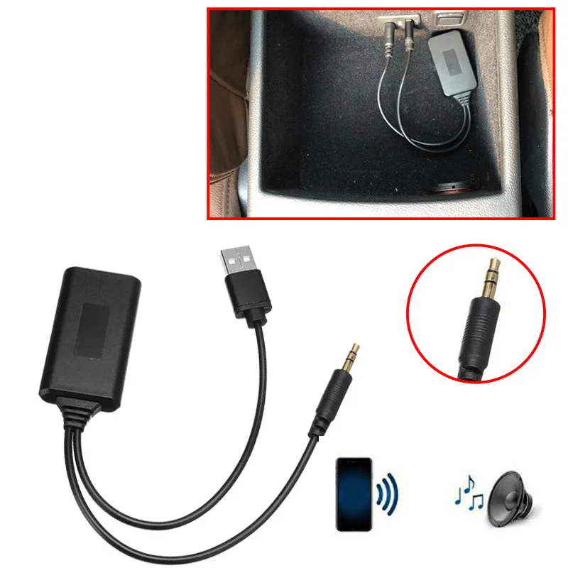 Adattatore Cavo Radio Bluetooth Universale Per Bmw E90 E91 E92 E93 Ricevitore Audio Musicale Bluetooth Aux Per Auto
