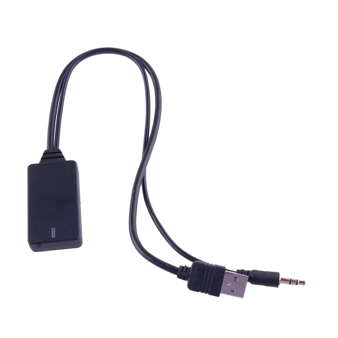Adattatore Per Cavo Aux Radio Bluetooth Wireless Anteriore Nero Per Auto 12V Adatto Per Bmw E90 E91 E92 E93