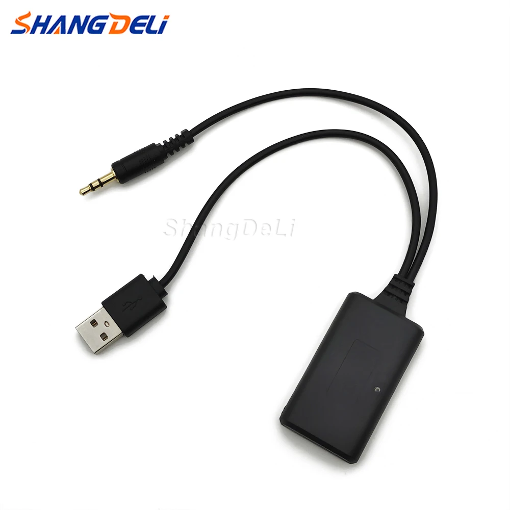 Adattatore Per Cavo Radio Bluetooth Car Aux Bluetooth Music Audio Receiver Adattatore Per Caricabatterie Per Auto Per Bmw E90 E91 E92 E93