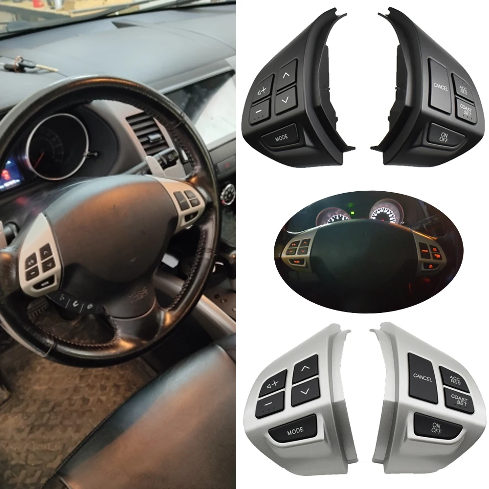 Pulsante Audio Volume Volante Adatto Per Mitsubishi Lancer Outlander Asx 2007-2011